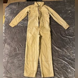 Tan jumpsuit by Madewell X Dickies
